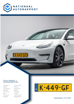 Afbeelding van het Nationaal Autorapport