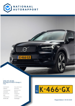 Afbeelding van het Nationaal Autorapport