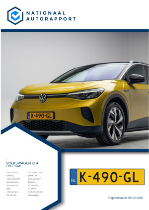 Afbeelding van het Nationaal Autorapport