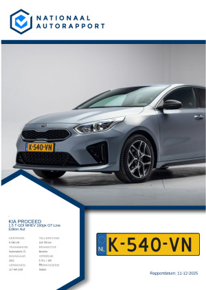 Afbeelding van het Nationaal Autorapport