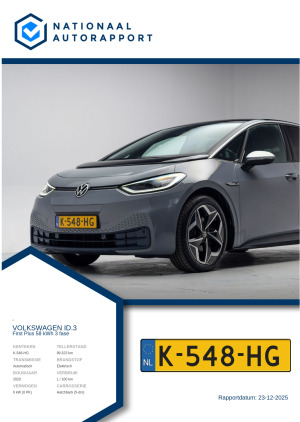 Afbeelding van het Nationaal Autorapport