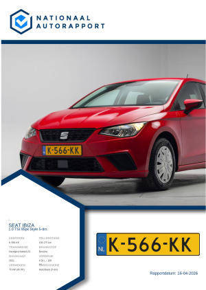 Afbeelding van het Nationaal Autorapport