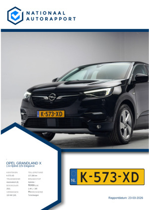 Afbeelding van het Nationaal Autorapport