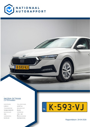 Afbeelding van het Nationaal Autorapport