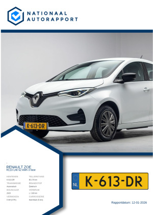 Afbeelding van het Nationaal Autorapport