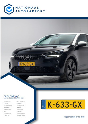 Afbeelding van het Nationaal Autorapport