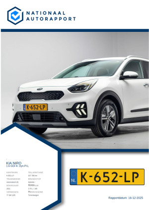 Afbeelding van het Nationaal Autorapport