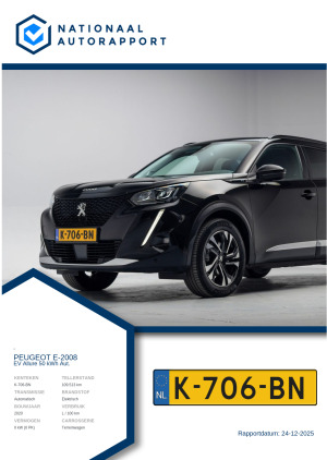 Afbeelding van het Nationaal Autorapport