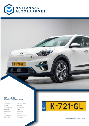 Afbeelding van het Nationaal Autorapport