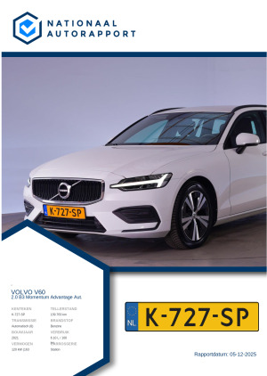 Afbeelding van het Nationaal Autorapport