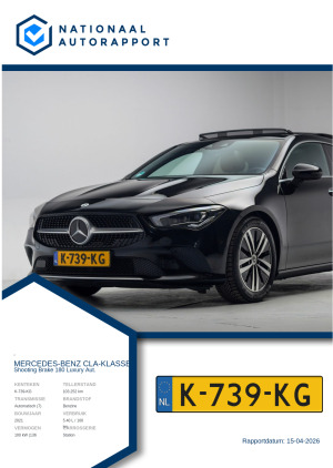 Afbeelding van het Nationaal Autorapport