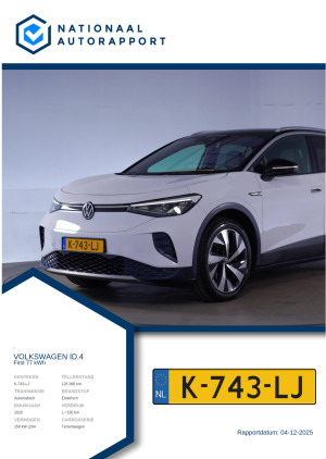 Afbeelding van het Nationaal Autorapport