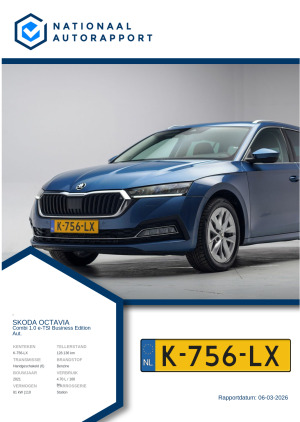 Afbeelding van het Nationaal Autorapport