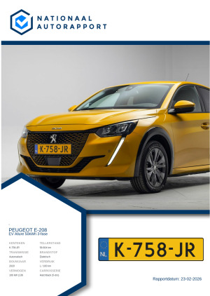 Afbeelding van het Nationaal Autorapport