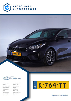 Afbeelding van het Nationaal Autorapport