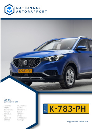 Afbeelding van het Nationaal Autorapport