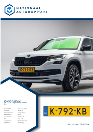 Afbeelding van het Nationaal Autorapport