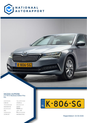 Afbeelding van het Nationaal Autorapport