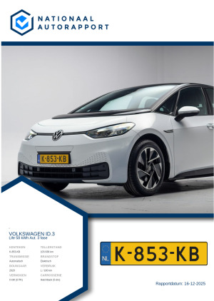 Afbeelding van het Nationaal Autorapport