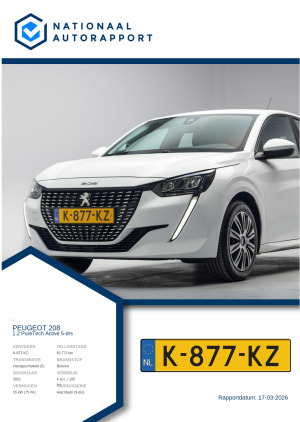 Afbeelding van het Nationaal Autorapport