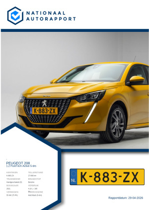 Afbeelding van het Nationaal Autorapport