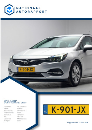 Afbeelding van het Nationaal Autorapport