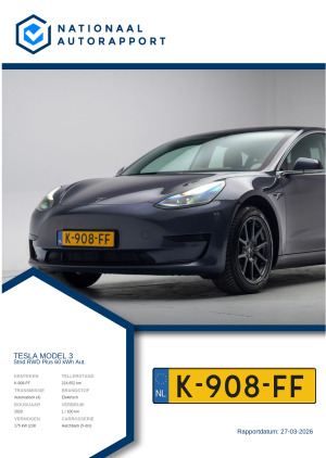 Afbeelding van het Nationaal Autorapport