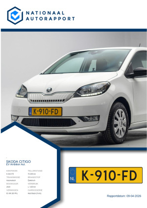 Afbeelding van het Nationaal Autorapport