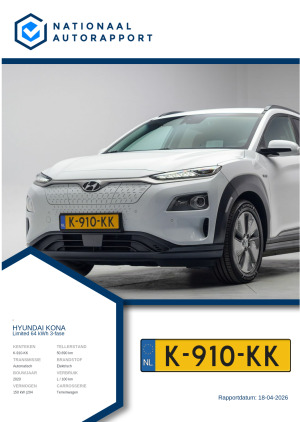 Afbeelding van het Nationaal Autorapport