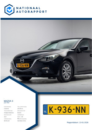 Afbeelding van het Nationaal Autorapport