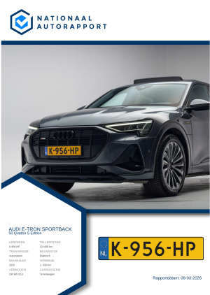 Afbeelding van het Nationaal Autorapport