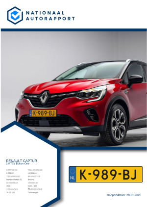 Afbeelding van het Nationaal Autorapport