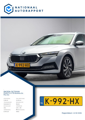 Afbeelding van het Nationaal Autorapport