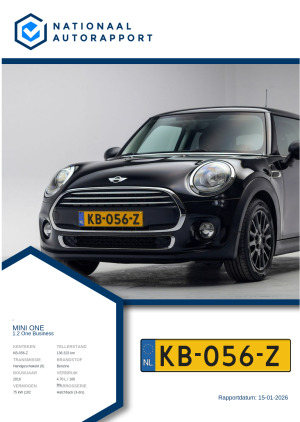 Afbeelding van het Nationaal Autorapport