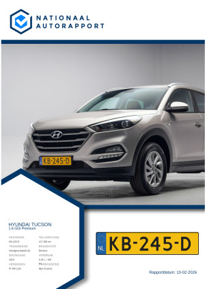 Afbeelding van het Nationaal Autorapport