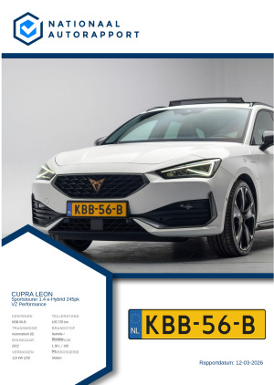 Afbeelding van het Nationaal Autorapport