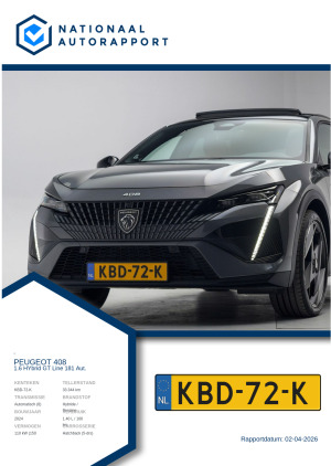 Afbeelding van het Nationaal Autorapport