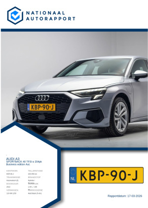 Afbeelding van het Nationaal Autorapport