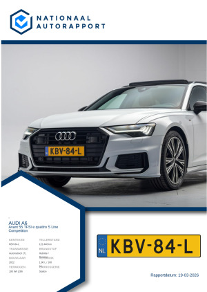 Afbeelding van het Nationaal Autorapport