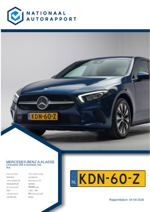 Afbeelding van het Nationaal Autorapport