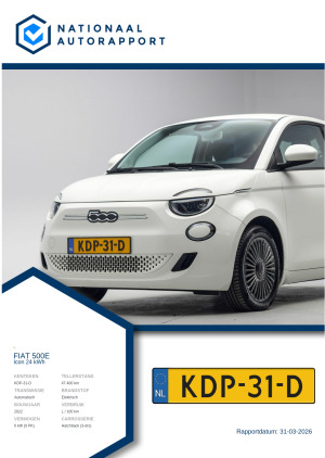 Afbeelding van het Nationaal Autorapport