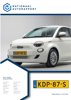 Afbeelding van het Nationaal Autorapport