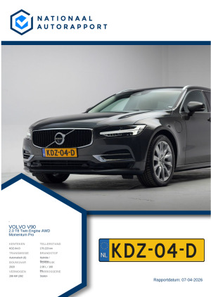 Afbeelding van het Nationaal Autorapport