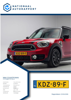 Afbeelding van het Nationaal Autorapport