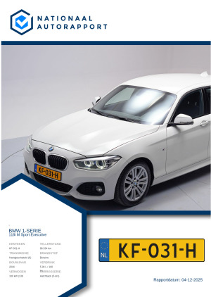 Afbeelding van het Nationaal Autorapport