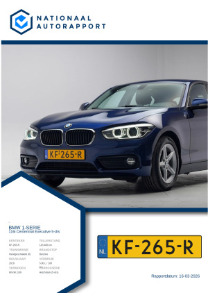 Afbeelding van het Nationaal Autorapport