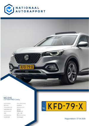 Afbeelding van het Nationaal Autorapport