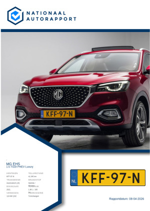 Afbeelding van het Nationaal Autorapport