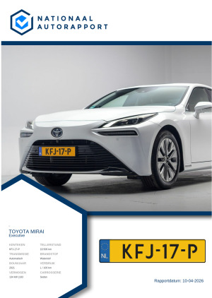 Afbeelding van het Nationaal Autorapport