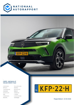 Afbeelding van het Nationaal Autorapport